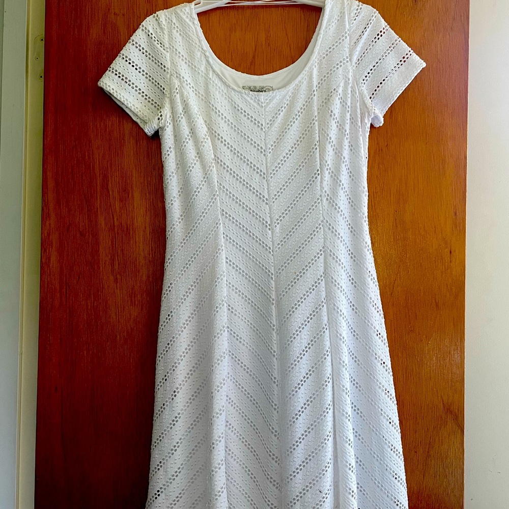 White dress